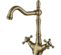 Смеситель для кухни Paulmark Essen, бронза, Es226001-BR