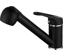 Смеситель для кухни Paulmark Holstein, антрацит, Ho214014-401