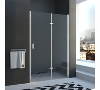 Душевая дверь Veconi Vianno VN-42, 900x1950, хром, стекло прозрачное VN42-90-01-19C1