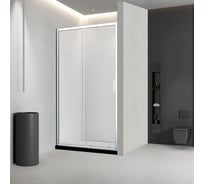 Душевая дверь Veconi Vianno VN-46, 1500x1850, хром, стекло прозрачное VN46-150-01-C5