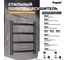 Водяной полотенцесушитель Teymi Lina П4 40x50, наружная резьба 1", с комплектом K1, черный матовый W80156 ЦБ-00268633 5