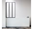 Шторка на ванну Veconi Palau PL-73BL, 1200x1500, черный, стекло прозрачное PL73BL-120-01-19C4 1