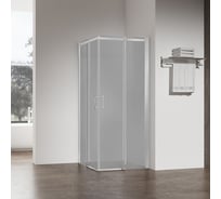 Душевой угол Veconi Rovigo RV-50LCH, 1000x900x1900, хром, стекло pear RV50LCH-10090-02-C8