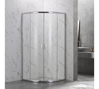 Душевой угол Veconi Rovigo RV-202, 900x900x1900, хром, стекло прозрачное RV202-90-01-C4