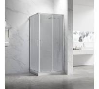 Душевой угол Veconi Rovigo RV-27CH, 1000x900x1900, хром, стекло pear RV27CH-10090-02-C8