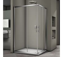 Душевой угол Veconi Rovigo RV-30, 1200x900x1900 хром, стекло прозрачное RV30-12090PR-01-19C3
