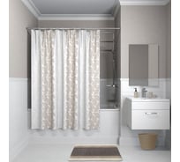 Штора для ванной комнаты IDDIS, 180*180см, полиэстер, B14P118i11