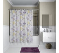 Штора для ванной комнаты IDDIS, 180*180см, PEVA, P03PV11i11