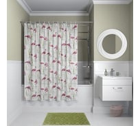 Штора для ванной комнаты IDDIS, 180*180см, PEVA, P04PV11i11