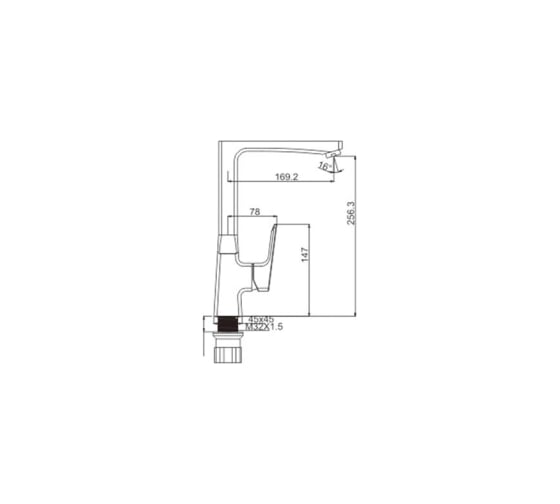 Смеситель для кухни Maxonor PURE LIFE PL4092