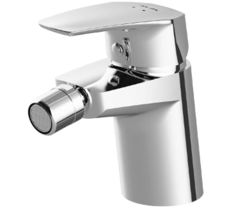 Смеситель для биде AM.PM Gem, излив 104 мм, с донным клапаном, хром F9083100