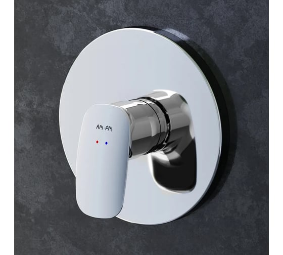Смеситель для душа AM.PM Spirit 2.1 монтируемый в стену, хром F71A75000