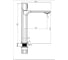 Смеситель для раковины Maxonor PURE LIFE PL1189-9 5
