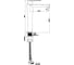 Смеситель для раковины Maxonor PURE LIFE высокий PL1185-7 2