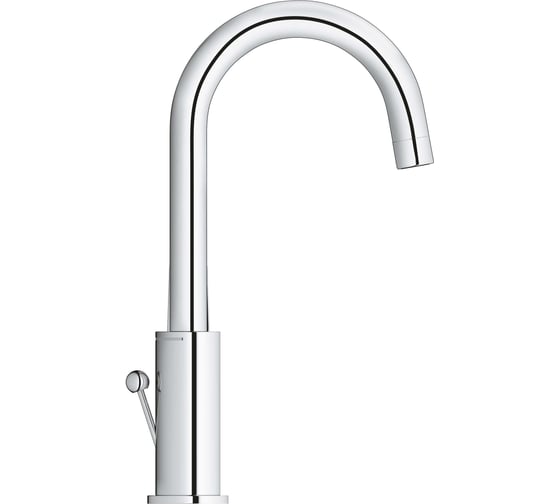 Смеситель для раковины Grohe BauCurve со сливным гарнитуром, L-Size, хром 23090000 00073297