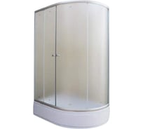 Душевой уголок PARLY ZFM1201 L 120x80см высокий поддон, матовое стекло, профиль матовый хром 9214