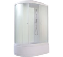 Душевая кабина Parly EB1221R 120x80см высокий поддон, профиль белый, стекло матовое 8845