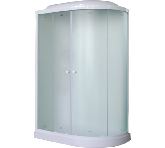 Душевая кабина Parly EB1231L 120x80см низкий поддон, профиль белый, стекло матовое 9365