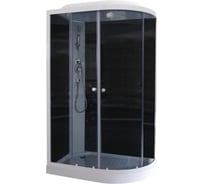 Душевая кабина Parly EC1231L 80x120см низкий поддон, стекла тонированные, профиль белый 9200