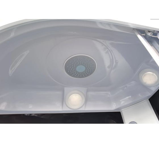 Душевая кабина Parly EC1221R 120x80см высокий поддон, профиль белый, стекло тонированное 9079