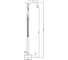 Напольный смеситель для ванны Maxonor PURE LIFE PL3087-7 5