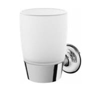 Стеклянный стакан AM.PM с настенным держателем A8034300