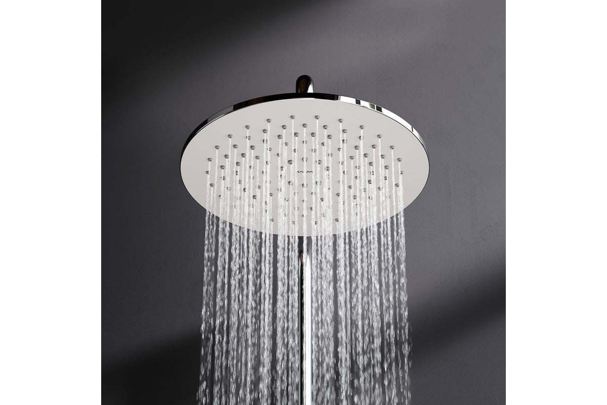Душевая система AM.PM Gem набор: верхний душ d 220 мм, ручной душ, 1 ф ...