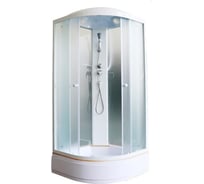 Душевая кабина Parly EFM921 90x90см профиль белый стекло матовое 9145