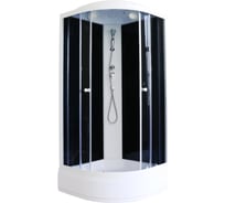 Душевая кабина Parly ECM921 90x90см профиль белый, стекло тонированное, средний поддон 9068