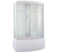 Душевая кабина Parly BNE150FR 150x75см высокий поддон стекла матовые профиль матовый хром 9210