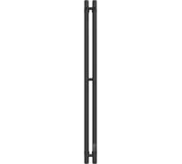 Электрический полотенцесушитель Маргроид Лина Inaro 2 секции, 120x9, таймер, скрытый монтаж, правое подключение, черный матовый 4690569129487 ЦБ-00266236