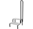 Ступени для ванной комнаты Belberg с поручнем black edition CT-5 BLACK 1