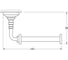 Держатель туалетной бумаги 3SC матовое золото STI 321 2