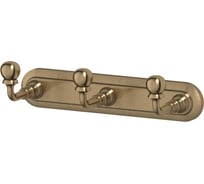 Планка с 3-мя крючками 3SC 17 cm античная бронза STI 502