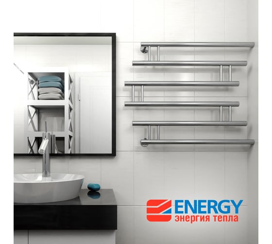 Полотенцесушитель ENERGY Modern 600х700 000001116