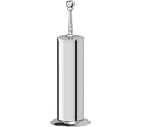 Туалетный ерш с крышкой 3SC напольный хром STI 030