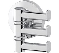 Поворотный тройной крючок FBS хром STA 047