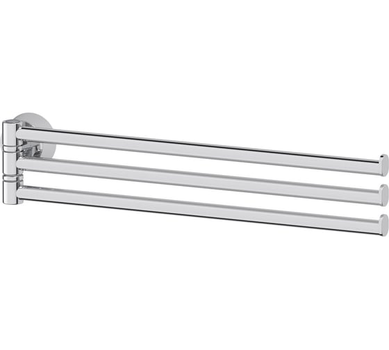 Поворотный тройной держатель полотенец FBS 37 cm хром VIZ 045 1
