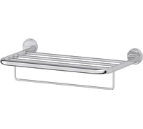 Полка для полотенец со штангой FBS 50 cm хром LUX 041