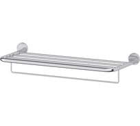 Полка для полотенец со штангой FBS 70 cm хром LUX 043