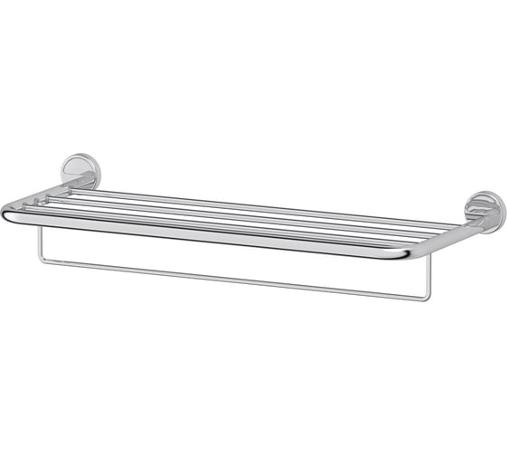 Полка для полотенец со штангой FBS 70 cm хром LUX 043 1