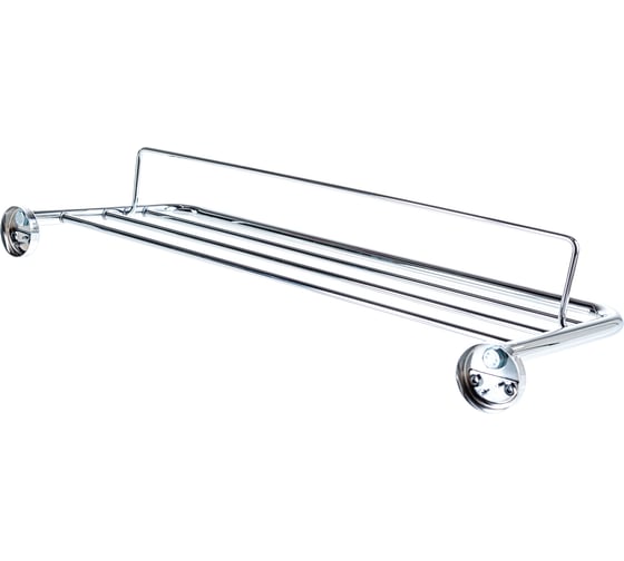 Полка для полотенец со штангой FBS 70 cm хром LUX 043
