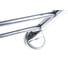 Полка для полотенец со штангой FBS 70 cm хром LUX 043 4