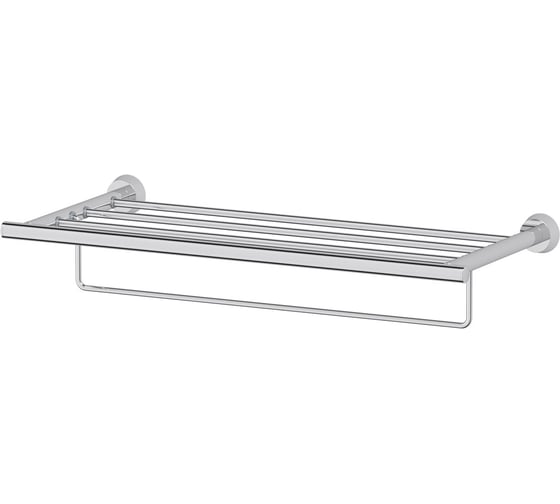 Полка для полотенец со штангой FBS 60 cm хром VIZ 042