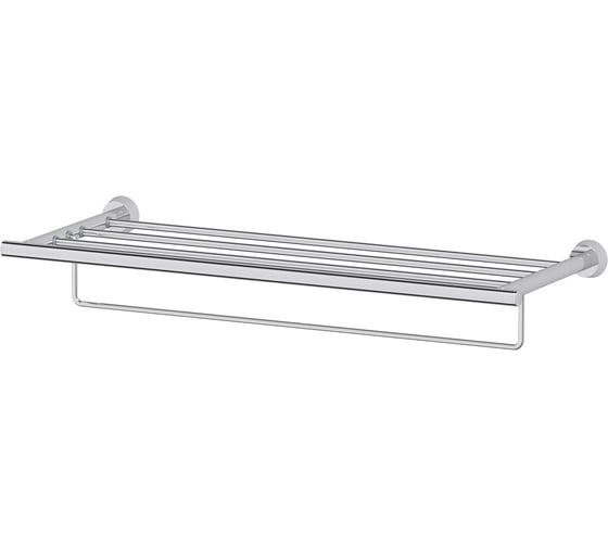 Полка для полотенец со штангой FBS 70 cm хром VIZ 043