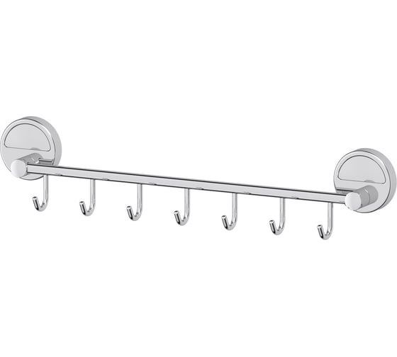 Штанга с 7-ю крючками FBS 40 cm хром LUX 028 1