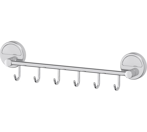 Штанга с 6-ю крючками FBS 35 cm хром LUX 027 1