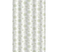 Занавеска в пакете Vanstore GERBERA GREEN полиэстер 180*180 см 630-02