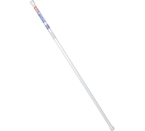 Выкручивающийся карниз Vanstore ребристый, белый, диаметр 25 мм, 130-240 см 650-10