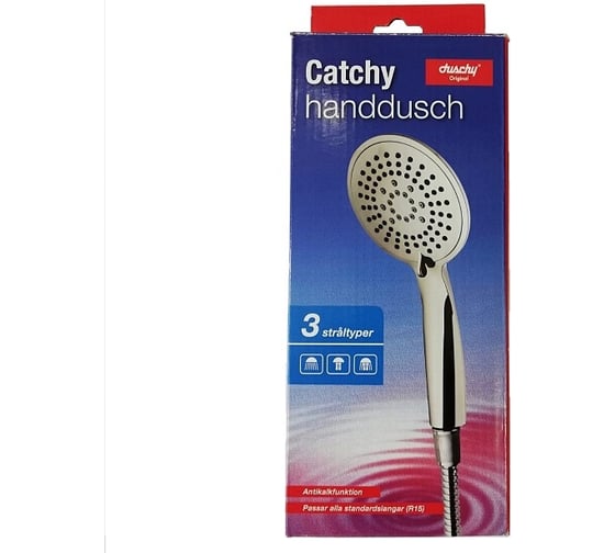 Ручной душ Vanstore CATCHY 3 режима, хром 405-90